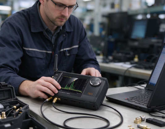 Signal Generator Spectrum Analyzer - SA5 – przenośny, wielofunkcyjny analizator widma,
