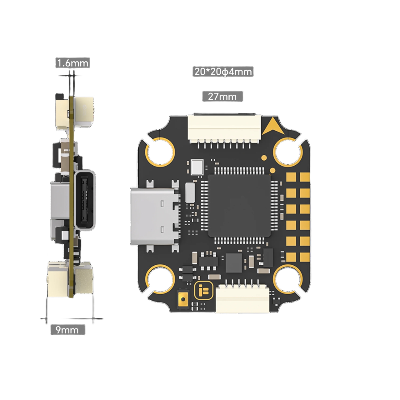 Zestaw IFlight Borg Mini F7, z – Fpv Flight Controller F7 Stack 60A recenzja i cena