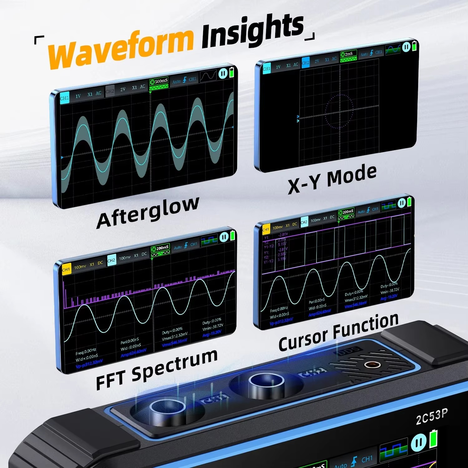 Oscyloskop cyfrowy z ekranem d – Signal Generator Spectrum Analyzer recenzja i cena