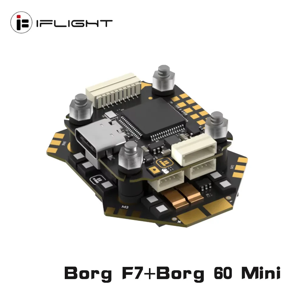 iFlight Borg Mini F7 – kontrol – Fpv Flight Controller F7 Stack 60A recenzja i cena